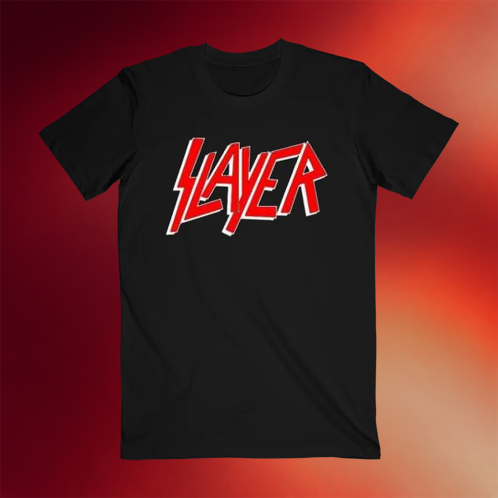 Slayer Merch Slayer Classic Logo T-Shirt Birthday Gifts For Him Music Lovers