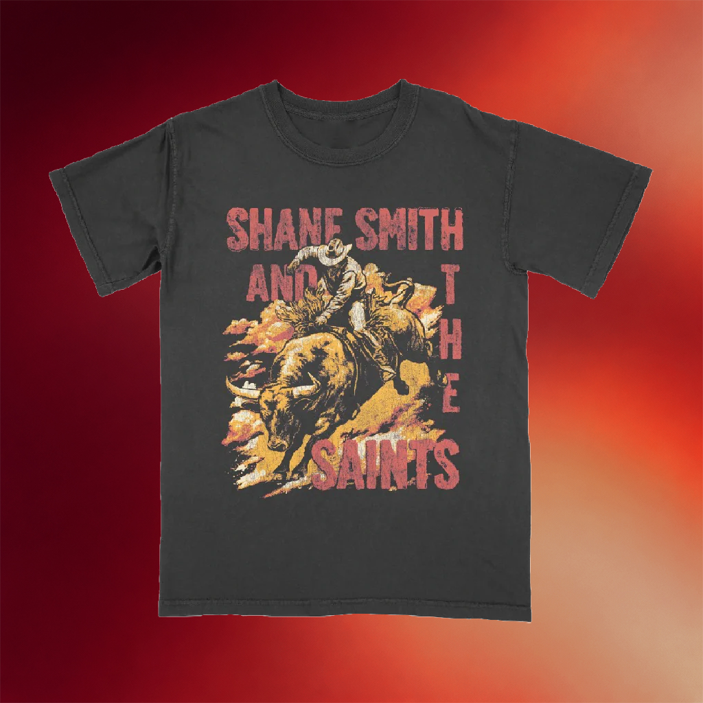 Shane Smith And The Saints Merch 2026 Bull Rider T-Shirt Gift Ideas For Music Lovers