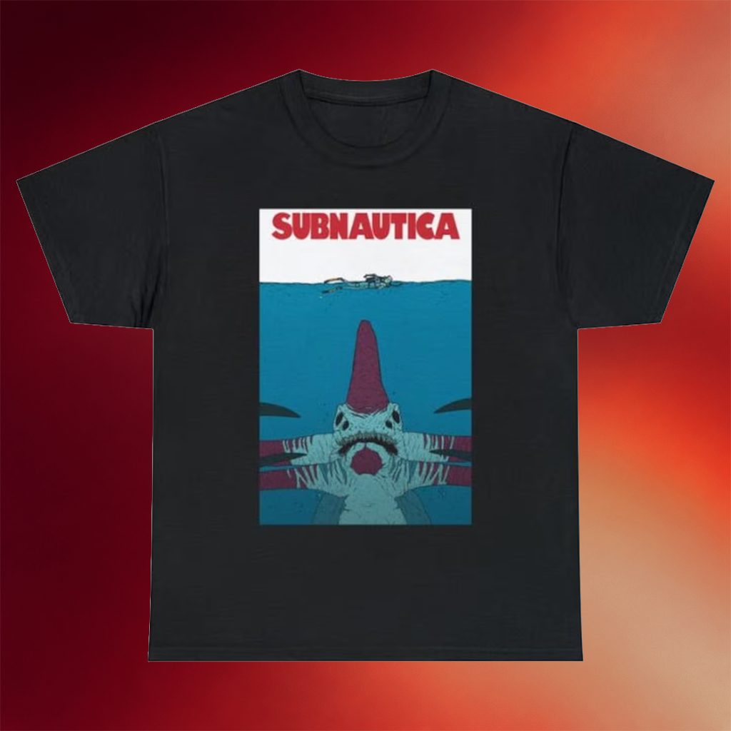 Subnautica Merch 2026 Subnautica Gaming T-Shirt Indie Video Game Shirt Gifts For Friends