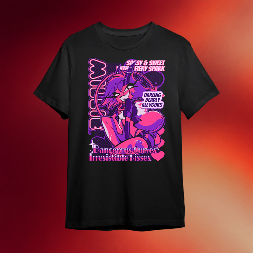 Shark Robot Merch Millie From Helluva Boss With Love T-Shirt Gift Ideas For Her