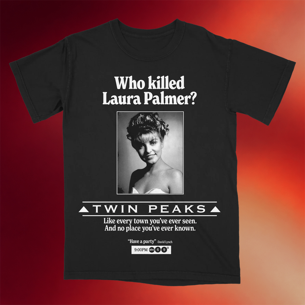 StudioHouse Designs Merch 2026 Who Killed Laura Palmer T-Shirt Twin Peaks Shirt Movie Fan Gifts