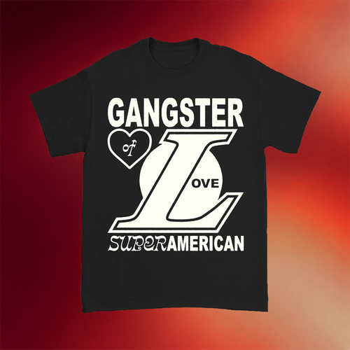 Super American Merch 2026 Gangster Of Love T-Shirt Super American Shirt Gift For BFF