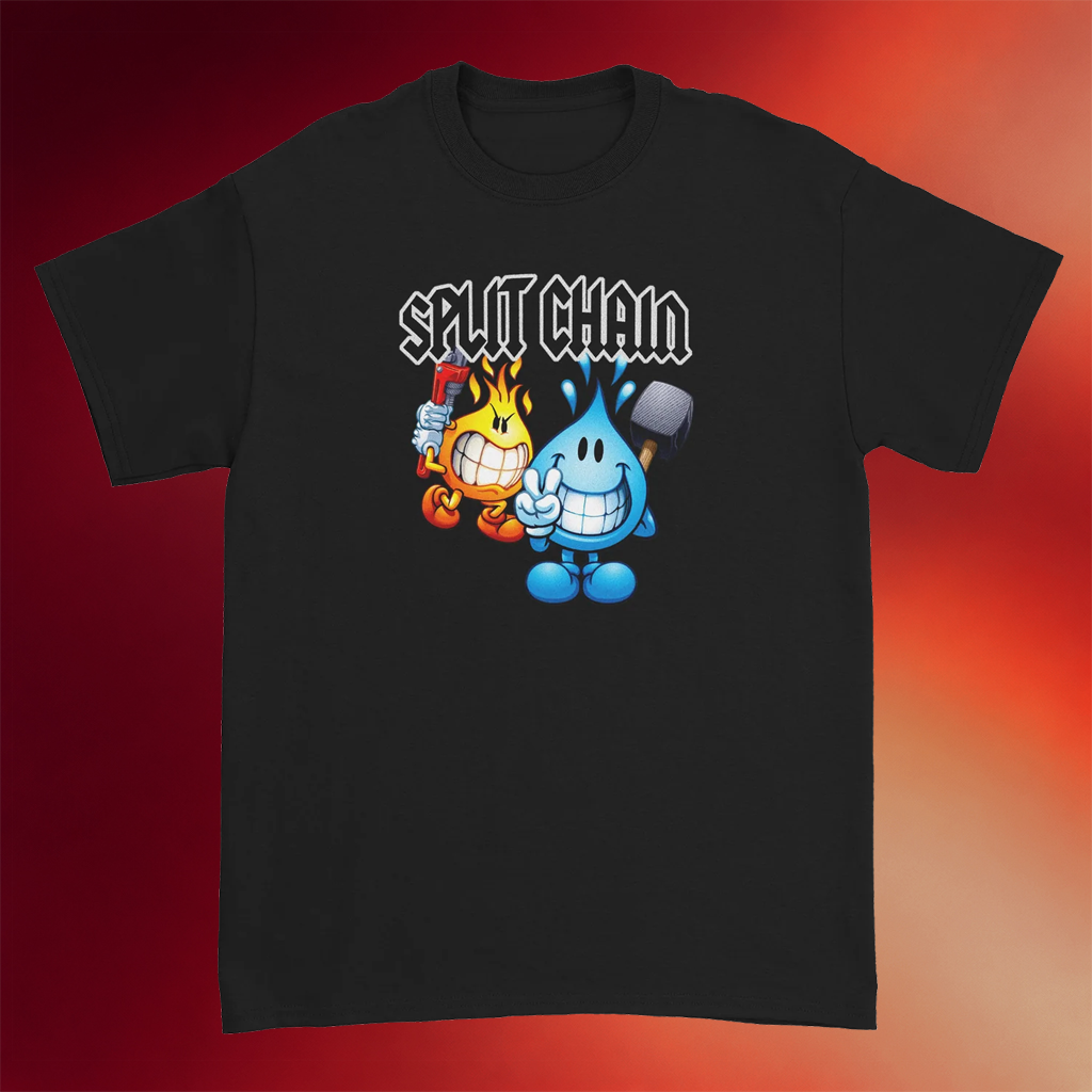 Split Chain Merch 2026 World T-Shirt Split Chain Shirt Good Gifts For Boyfriend