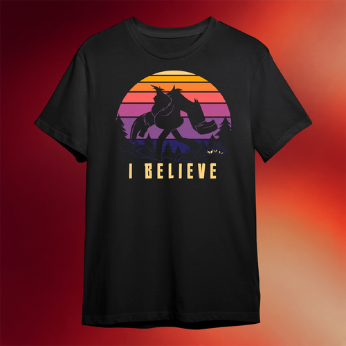 Sharkrobot Merch 2026 Spindlehorse Bigfoot T-Shirt I Believe Shirt Birthday Gift For Brother