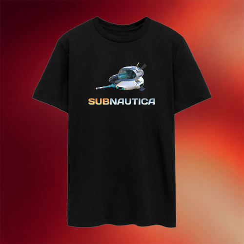 Subnautica Merch 2026 Subnautica Seamoth Black T-Shirt Subnautica Game Shirt BFF Gifts