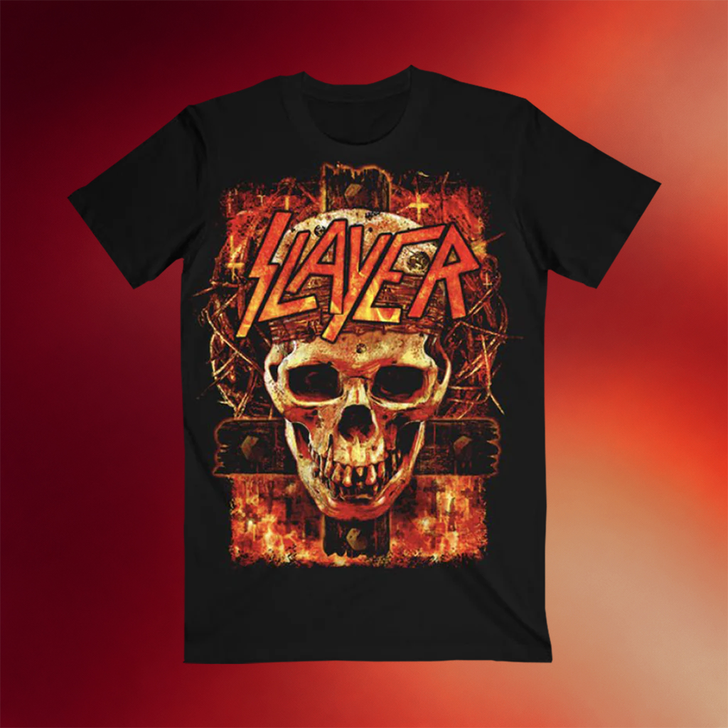 Slayer Merch Skull And Cross T-Shirt Slayer Shirt Gift Ideas For Brother