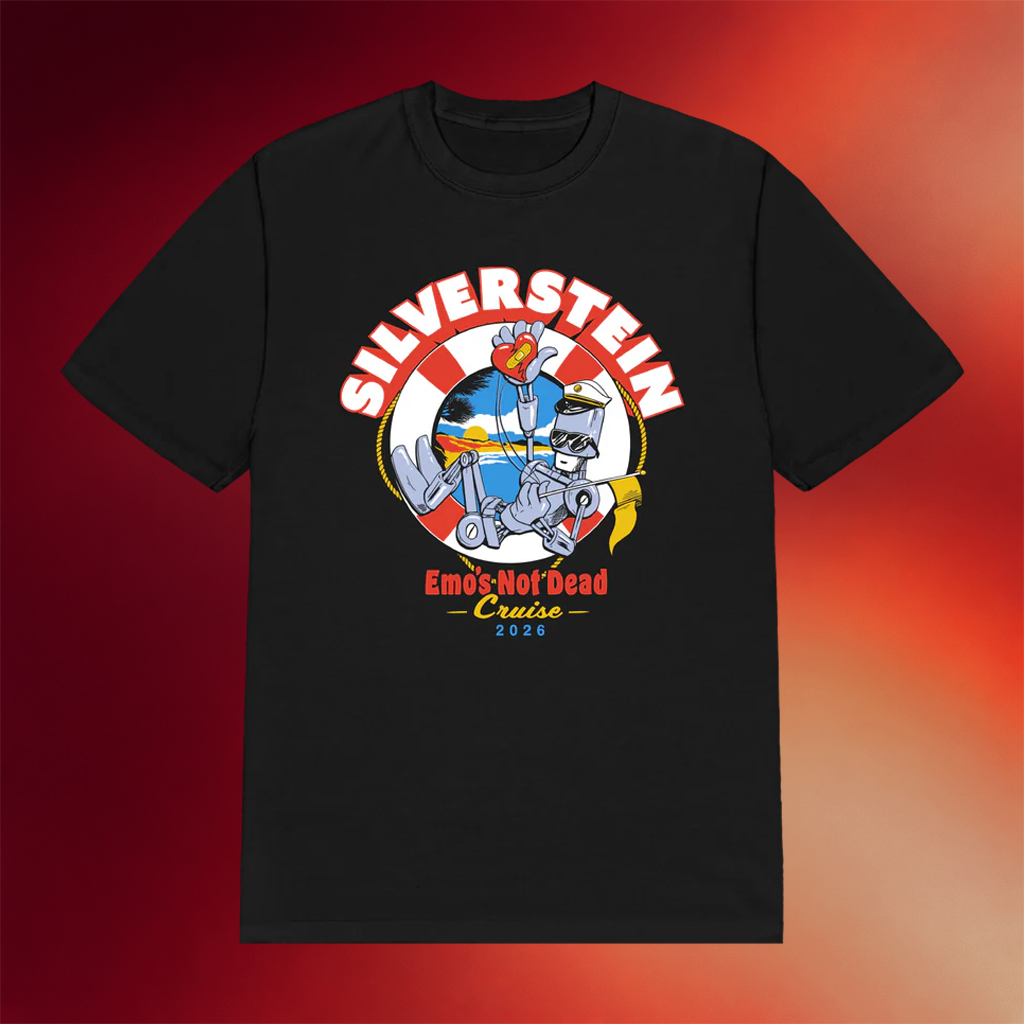 Silverstein Merch 2026 Robot Cruise T-Shirt Emo_s Not Dead Shirt Gifts For Band Fans
