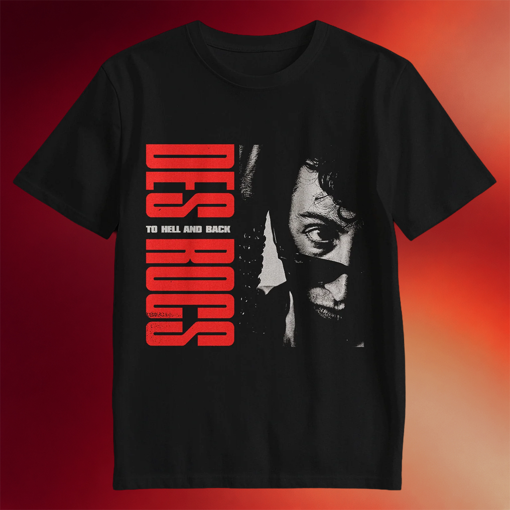 Sumerian Records Merch 2026 Des Rocs To Hell And Back Black T-Shirt Gift For Band Fans