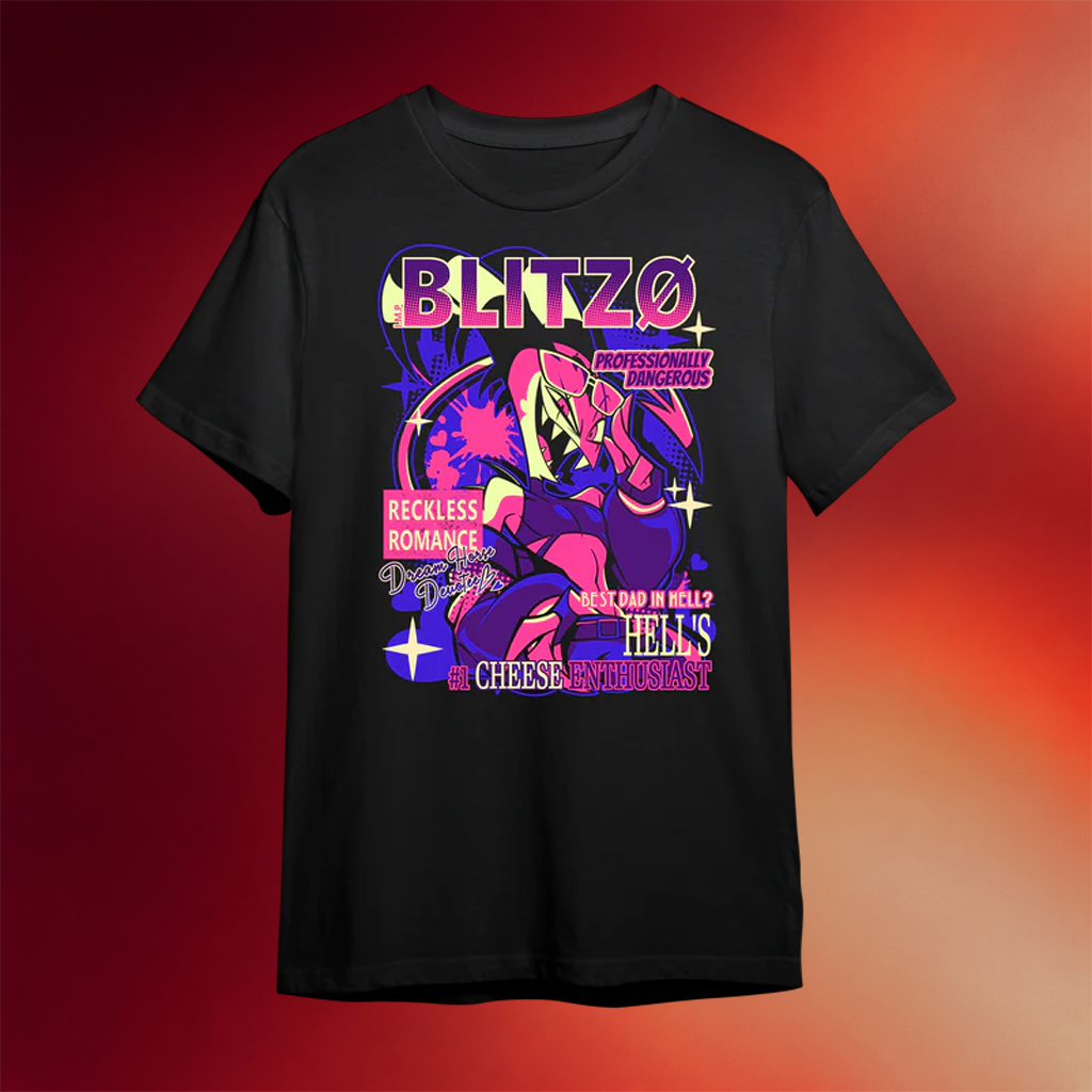 Shark Robot Merch Blitzo From Helluva Boss With Love T-Shirt Birthday Present For Daughter