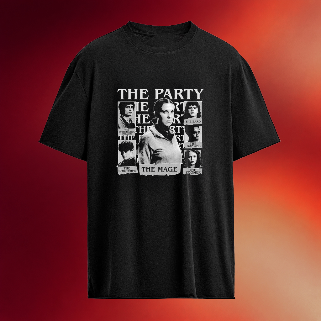 Stranger Things 5 The Party The Mage T-shirt Stranger Things Merch Gifts for Wife