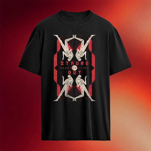 Strung Out Dead Rebellion T-shirt Strung Out Merch Music Lover Gift Ideas For Him