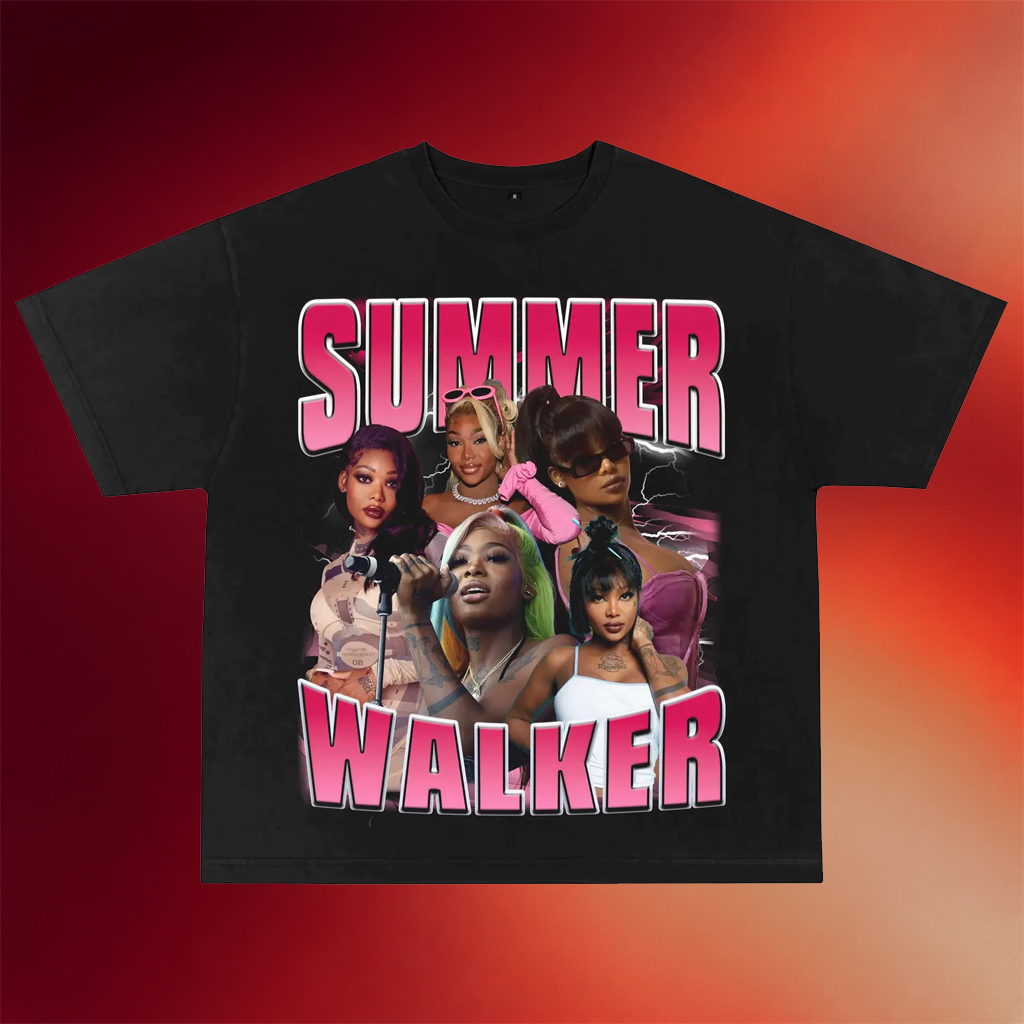 Summer Walker Merch Summer Walker T-Shirt Black Presents For Music Lovers
