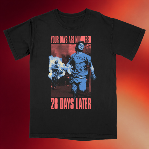 StudioHouse Designs Merch 28 Days Later Your Days Are Numbered T-Shirt Gift For Horror Fans