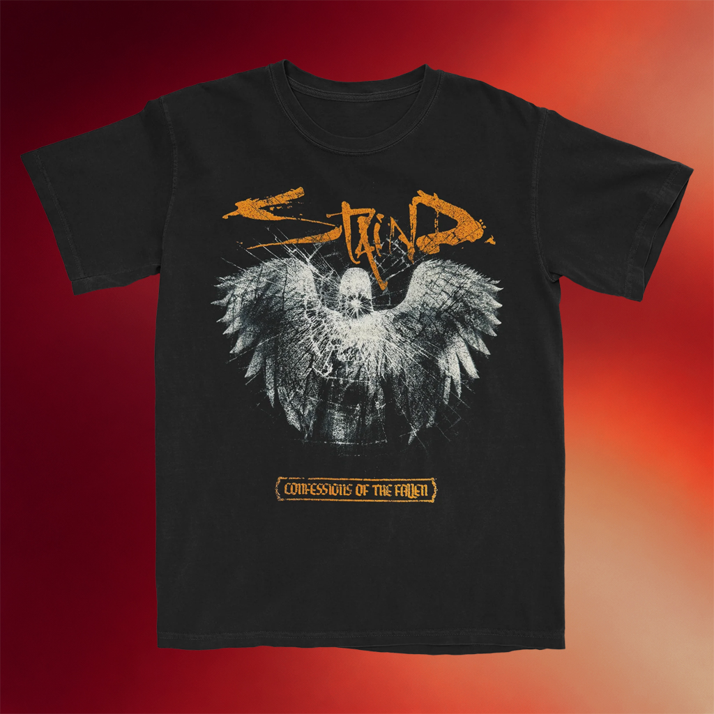 Staind Merch Confessions Of The Fallen Angel T-Shirt Staind Shirt Gifts For Rock Band Fans