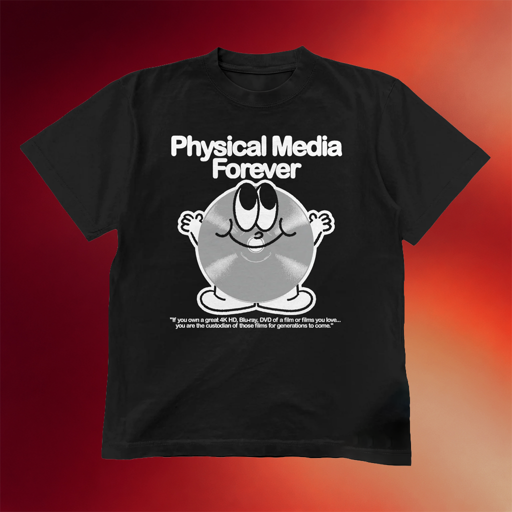 Super Yaki Merch 2026 Physical Media Forever T-Shirt Best Gifts For Friends