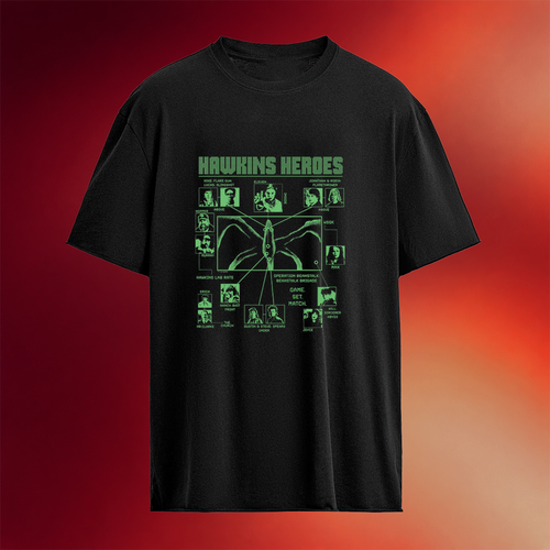 Stranger Things 5 Hawkins Heroes All Main Characters T-shirt Stranger Things Merch Gifts for Her