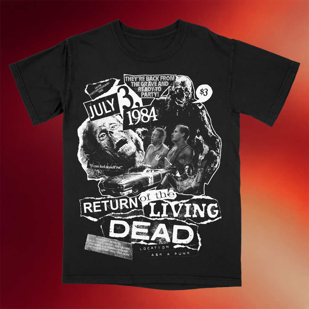 StudioHouse Designs Merch 2026 Rotld Punk Flyer T-Shirt Best Gift For Horror Movie Fans