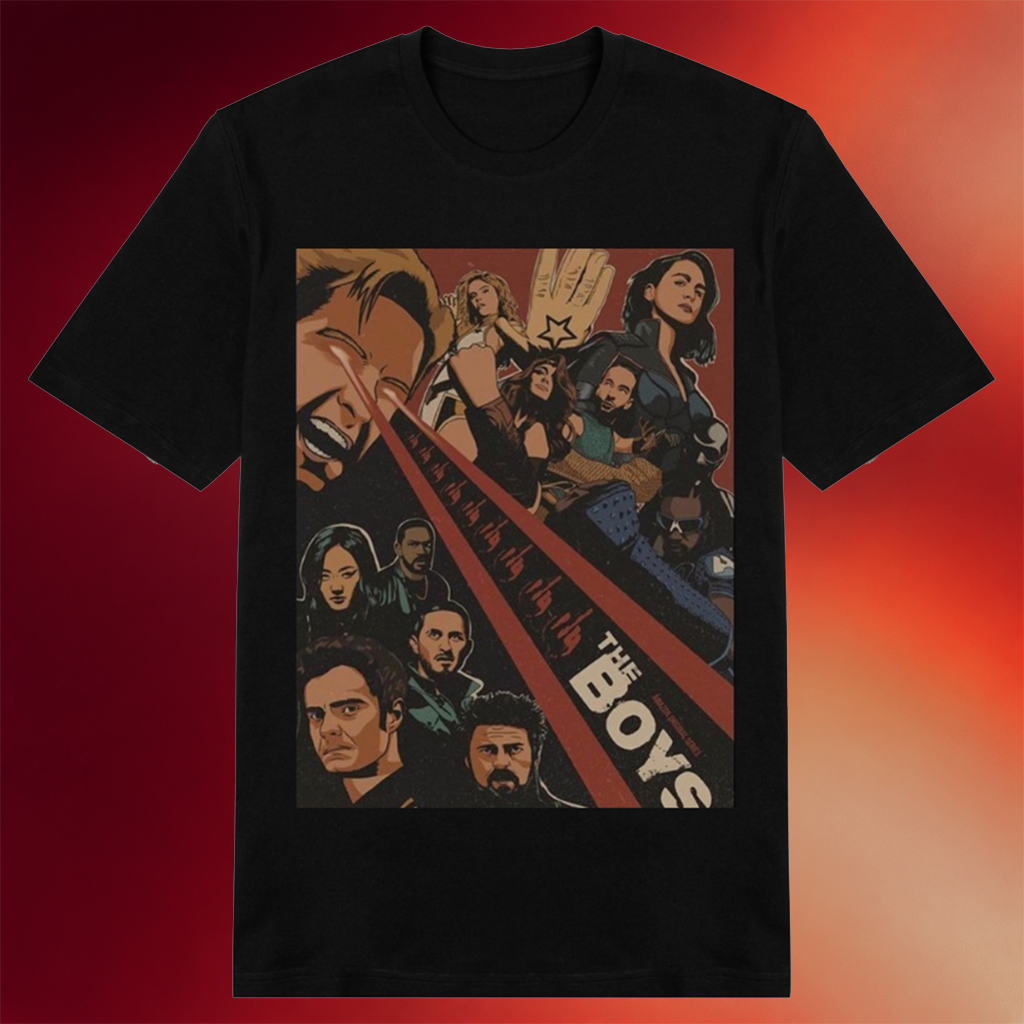 The Boys Merch 2026 Flash Eyes New Design Shirt The Boys T-Shirt Best Gift For Fans