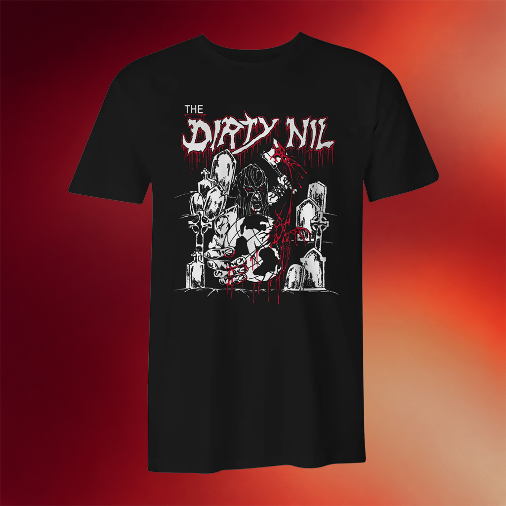 The Dirty Nil Merch 2026 Blood Globe T-Shirt Gift Ideas For Rock Fans