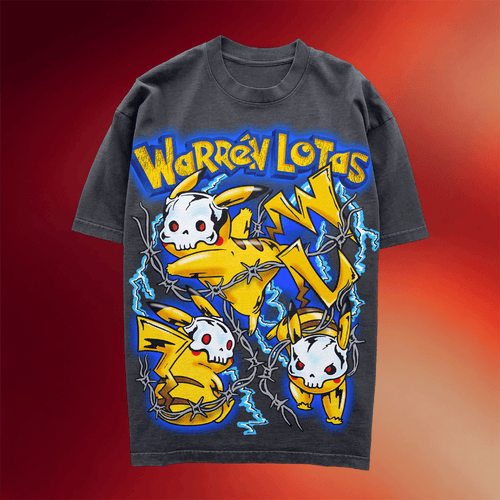 Warren Lotas Merch 2026 Electric Mouse T-Shirt Pikachu Shirt Gifts For Your Boyfriend
