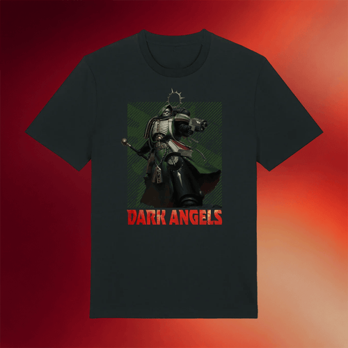 Warhammer Merch Warhammer 40 000 Dark Angels T-Shirt Gifts For BFF Game Lovers
