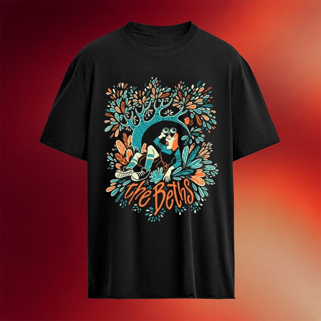 The Beths Birdwatcher T-shirt The Beths Merch Unique Gifts For Music Lovers