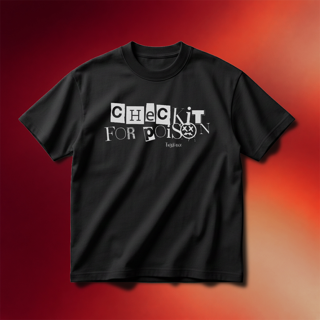 Taybrice Merch 2026 Check It For Poison T-Shirt Birthday Gift Ideas For Husband