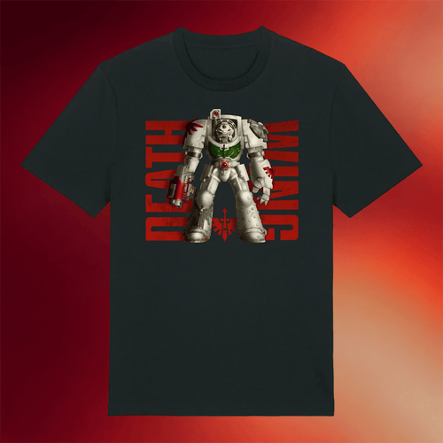 Warhammer Merch Dark Angels Deathwing Black T-Shirt Birthday Gift For Friends