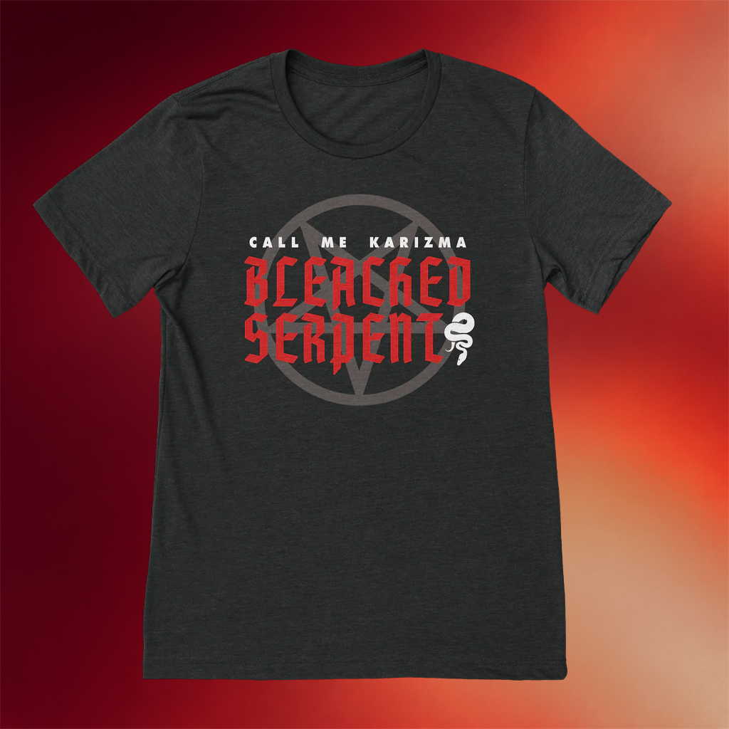 Thriller Records Merch 2026 Call Me Karizma Bleached Serpent T-Shirt Gifts For Brother