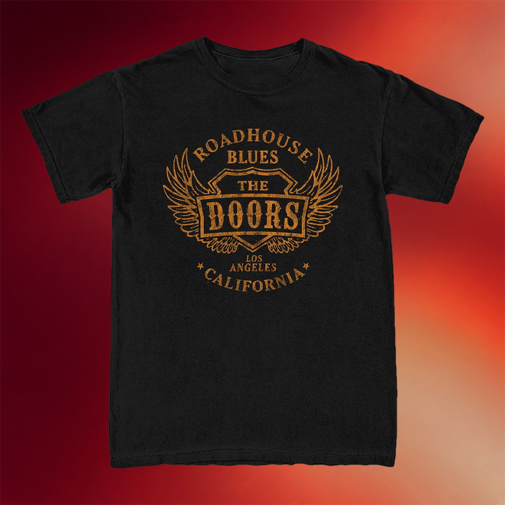 The Doors Merch Roadhouse Blues The Doors T-Shirt Gift Ideas For Husband _