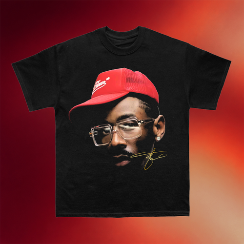 Tyler The Creator Merch 2026 DTTG Face Signature T-Shirt Golf Wang Merch Gifts For Rap Lovers