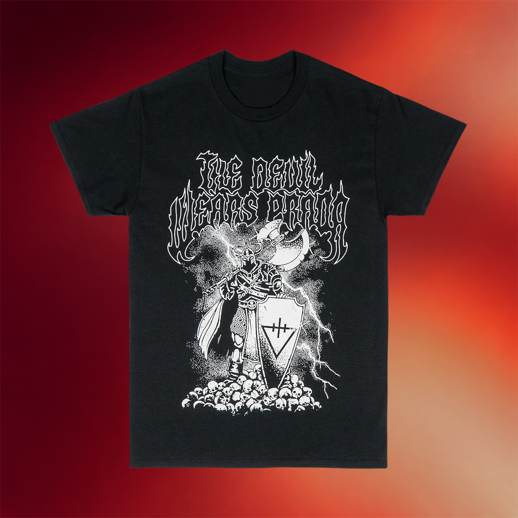 The Devil Wears Prada Merch 2026 Black Knight T-Shirt TDWP Band Shirts Gifts For Brothers