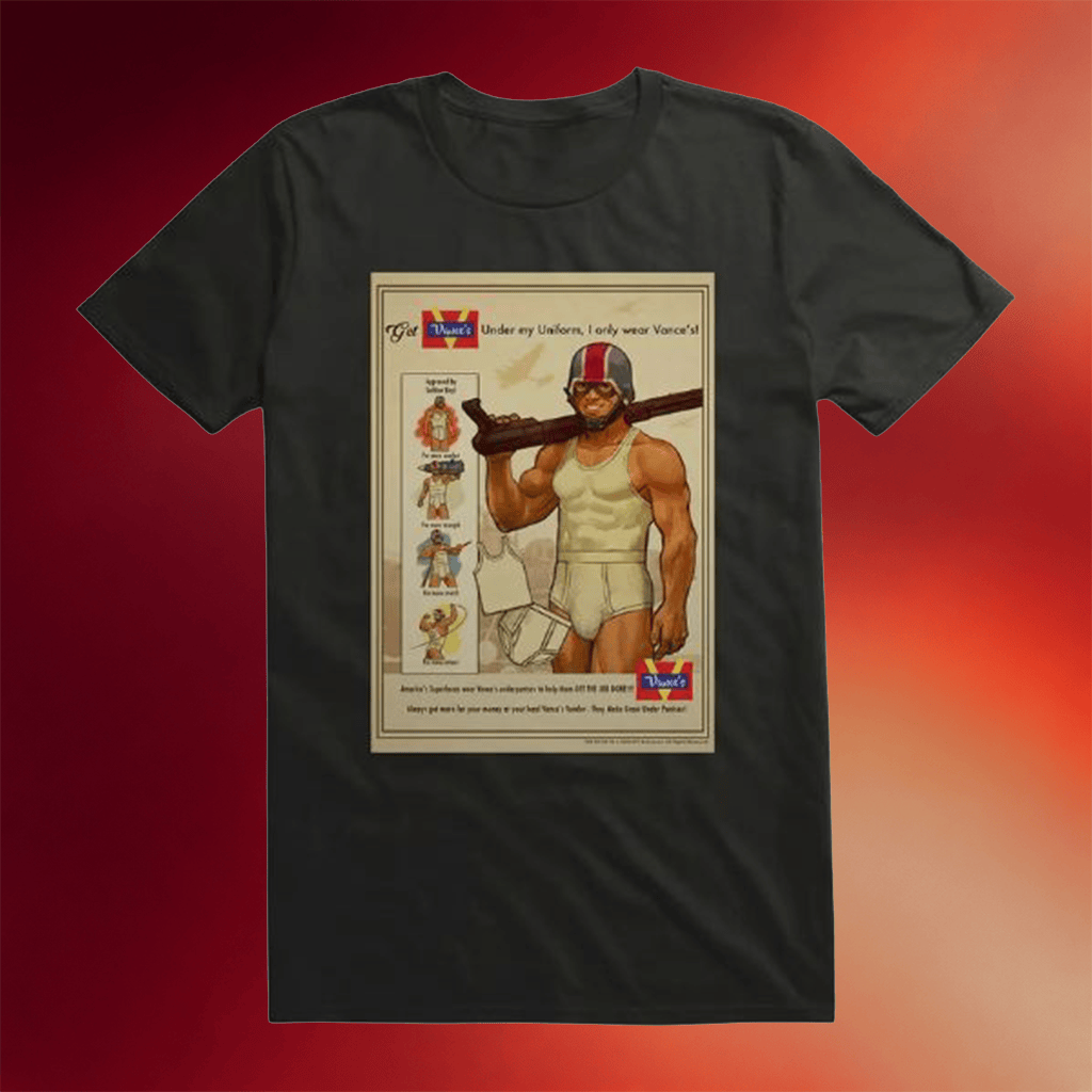 The Boys Merch 2026 Vance_s Underpantses Promo Poster T-Shirt Funny Gift For Fans