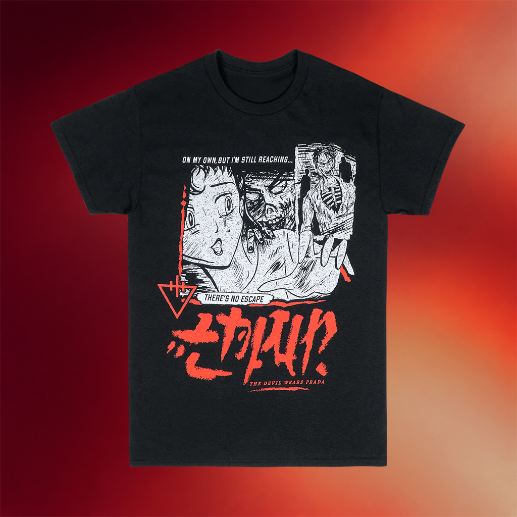 The Devil Wears Prada Merch 2026 Black Anime T-Shirt TDWP Band Shirts Best Gifts For Him