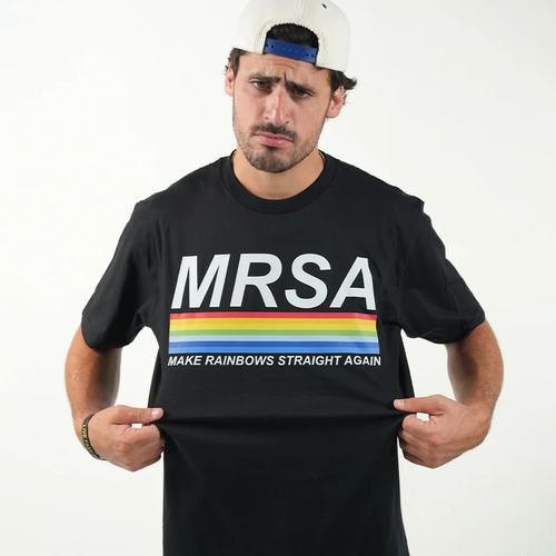 This Gen Sucks Merch 2026 Make Rainbows Straight Again T-Shirt MRSA Shirt Gifts