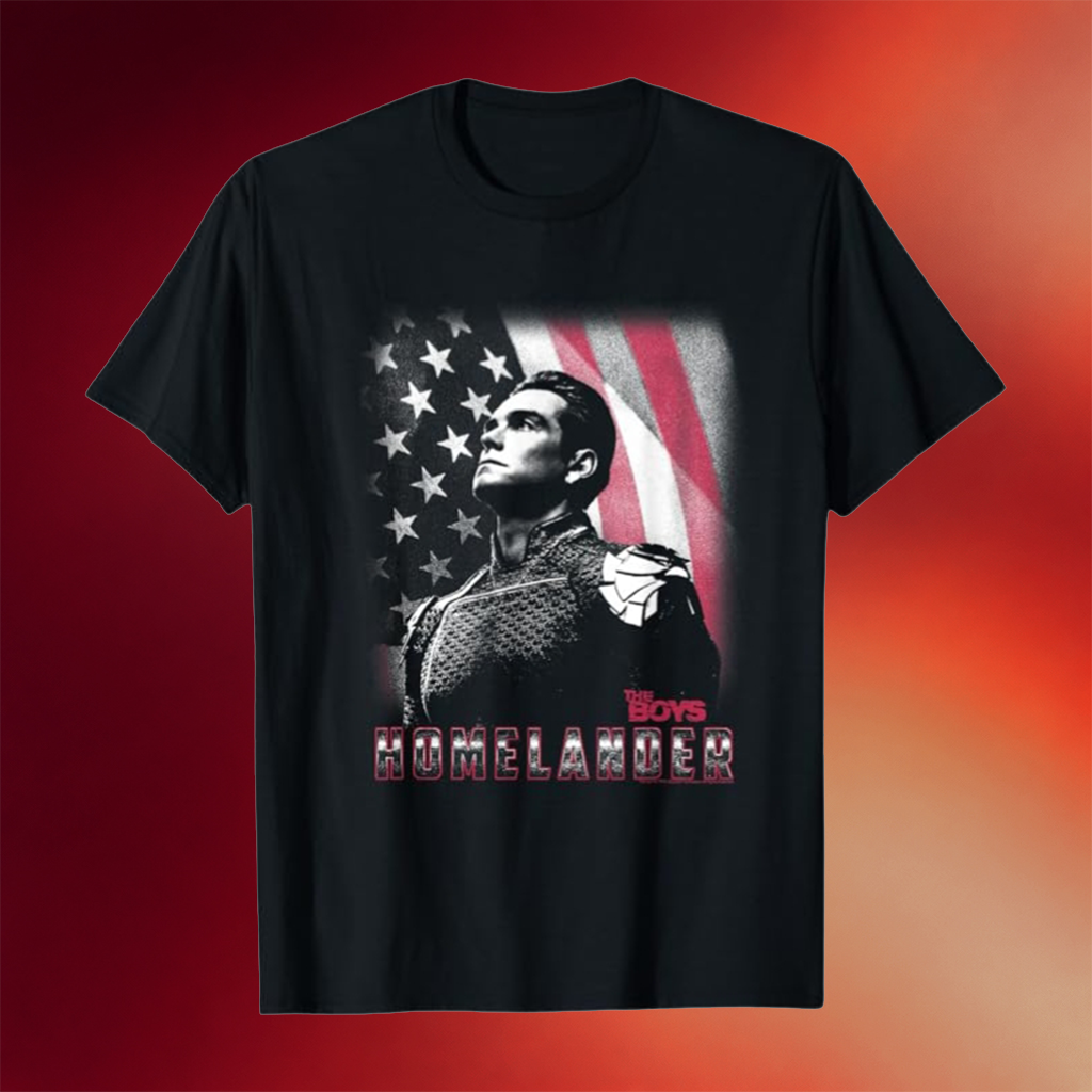 The Boys Merch 2026 Patriotic Homelander American Flag T-Shirt Best Gift For Fans