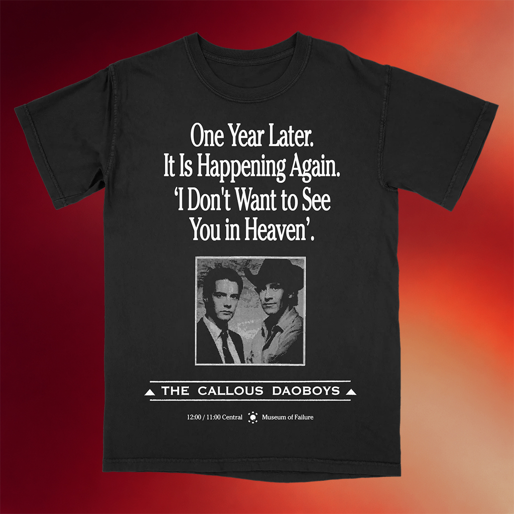 The Callous Daoboys Merch 2026 One Year Later T-Shirt Best Gift For Band Fans