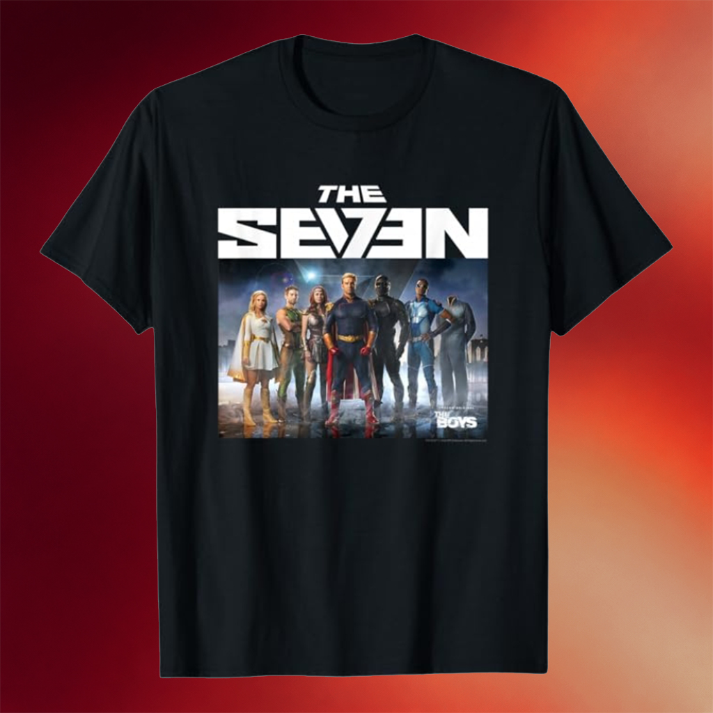 The Boys Merch 2026 The Seven Photo Superhero T-Shirt Cool Gift For Fans
