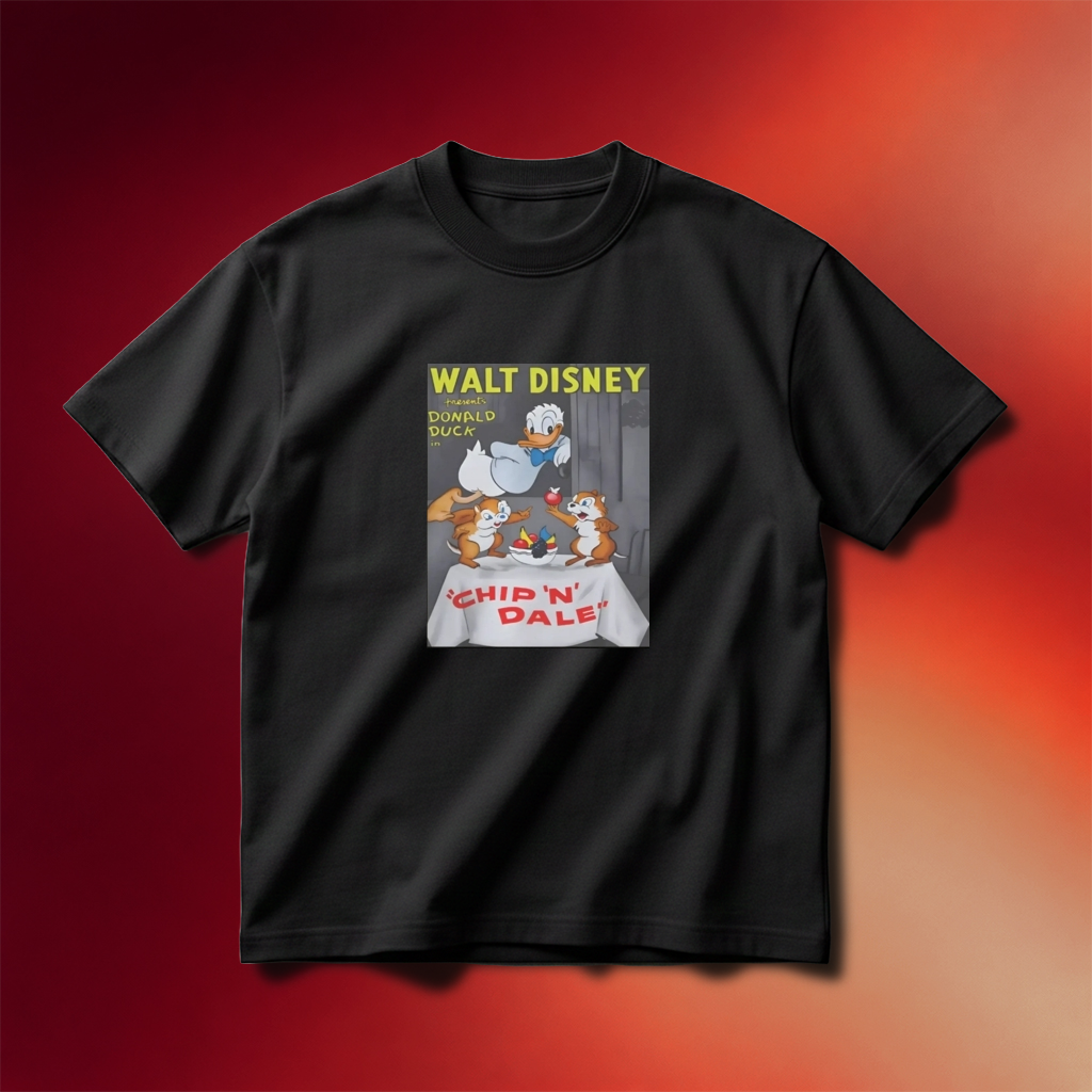Walt Disney Donald Duck In Chip N Dale Shirt Birthday Gift Ideas For Him