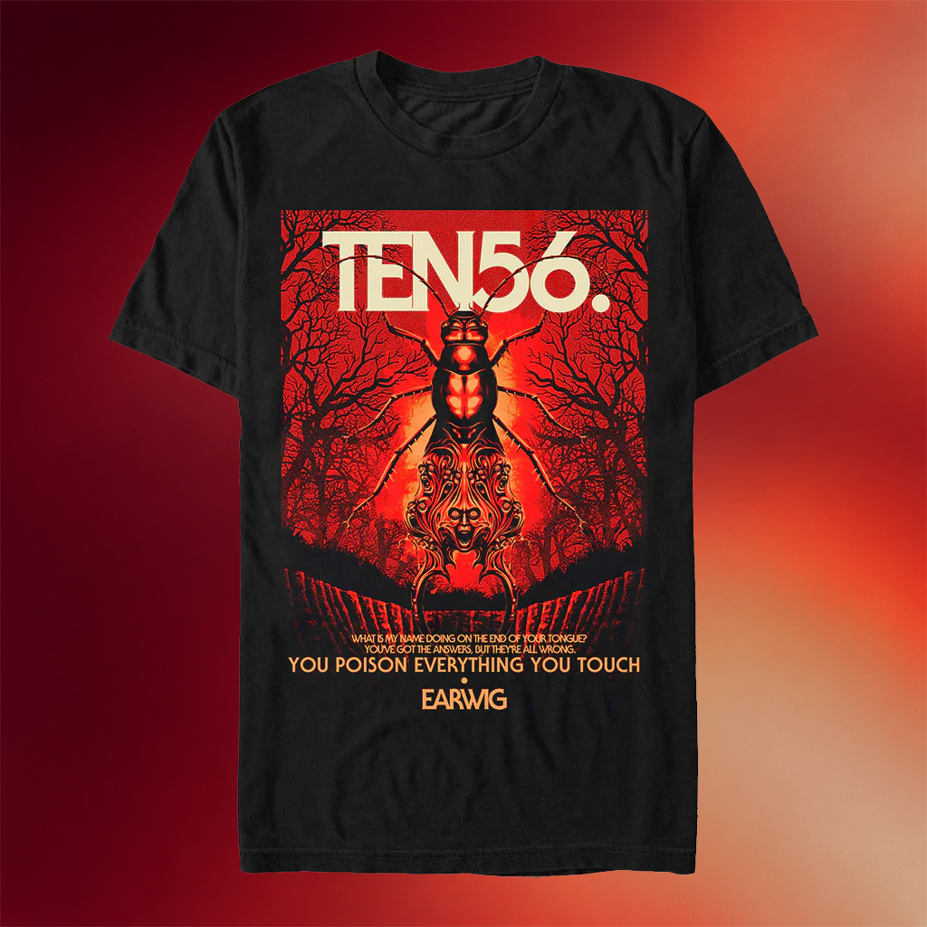Ten56 Merch 2026 Earwig Poster T-Shirt Ten56 Apparel Birthday Gift For Son