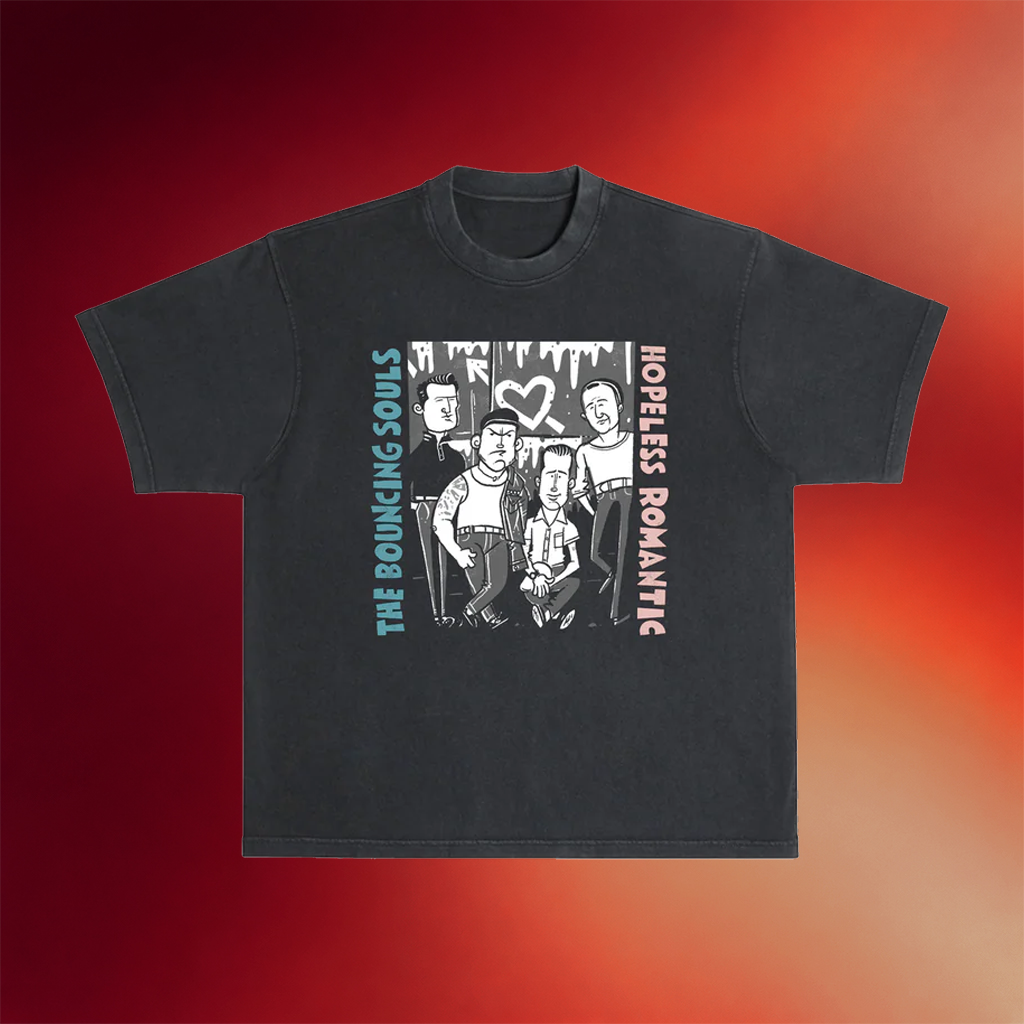The Bouncing Souls Merch 2026 Hopeless Romantic Alternative Cover T-Shirt Gift For Rock Lover