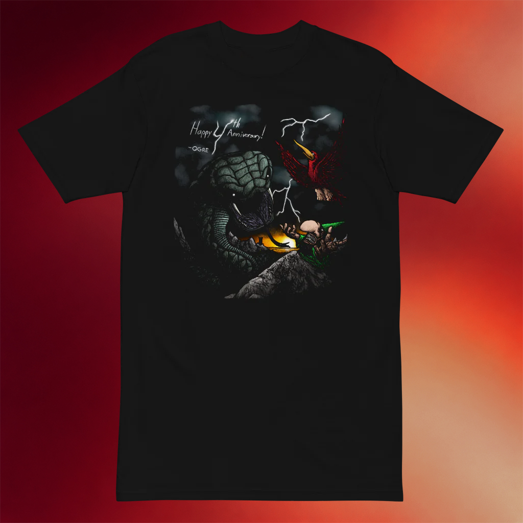 The Nexile Merch 2026 4th Anniversary T-Shirt Gifts For The Video Game Lover