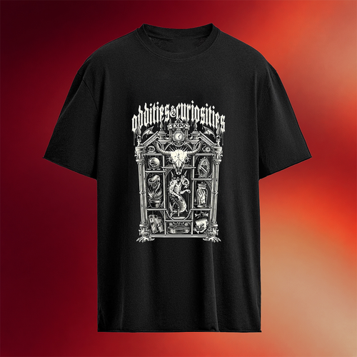 The Oddities And Curiosities Expo Curio Cabinet T-Shirt Birthday Present For Dad