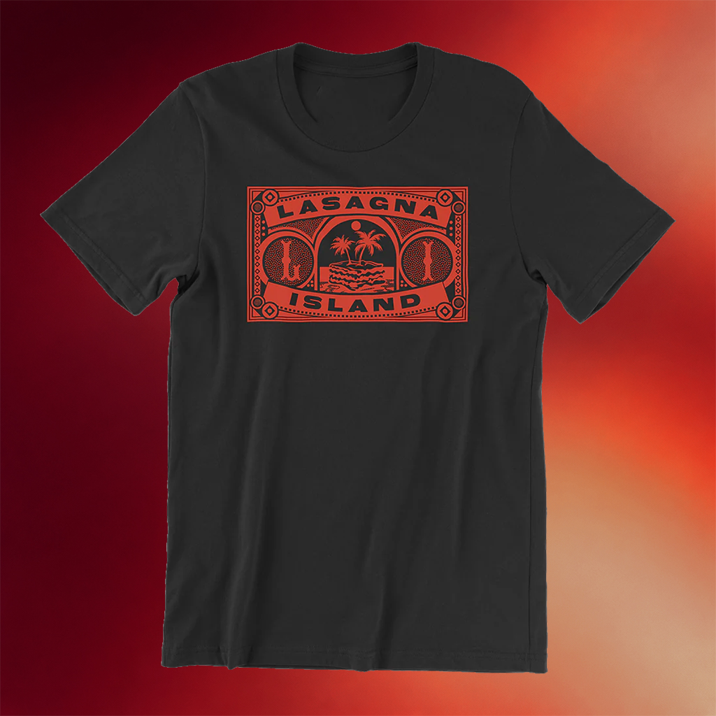 Try Guys Merch 2026 Lasagna Island T-Shirt Sarcastic Food Shirt Gift For Brothers
