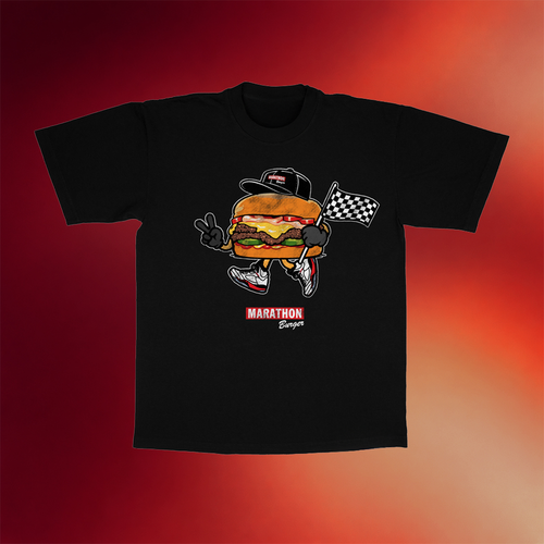 The Marathon Clothing Shop Merch 2026 Burger Mascot T-Shirt Gifts For Best Friends