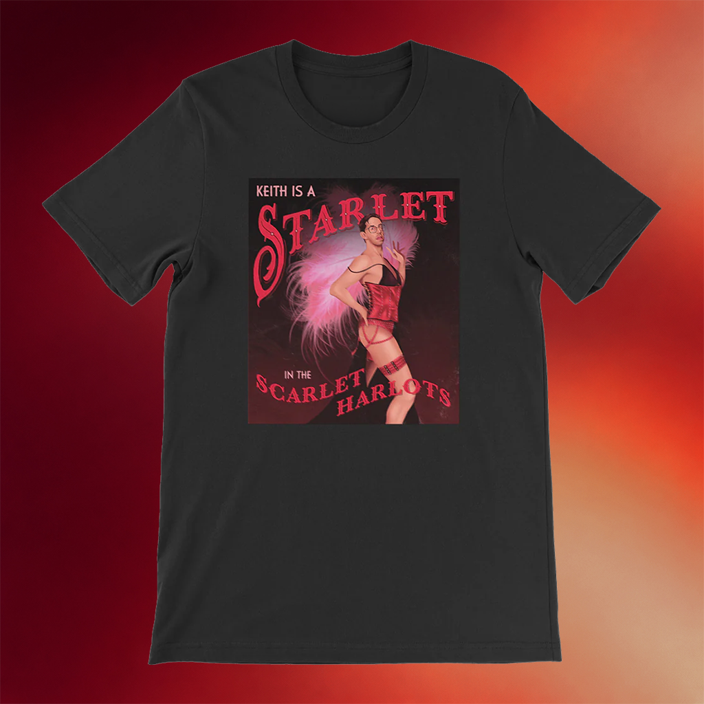 Try Guys Merch 2026 Starlet Charlotte And The Scarlet Harlots T-Shirt Funny Gift For Fans