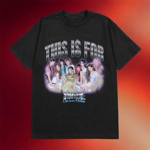 Twice Merch This Is For Twice T-Shirt One In A Million Shirt Gifts For Besties
