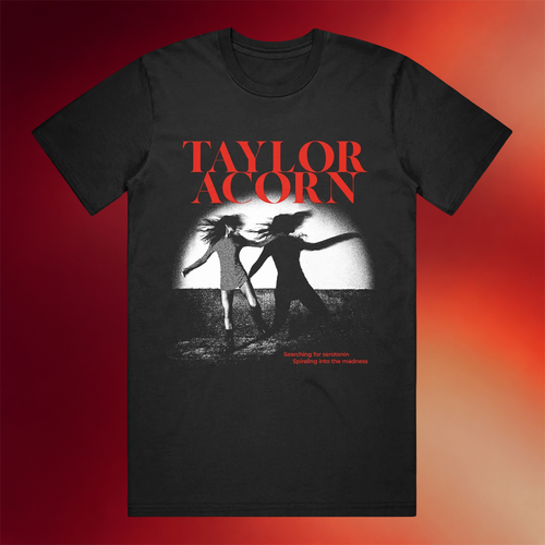 Taylor Acorn Merch 2026 Lyric Black T-Shirt Gift Ideas For Music Lovers
