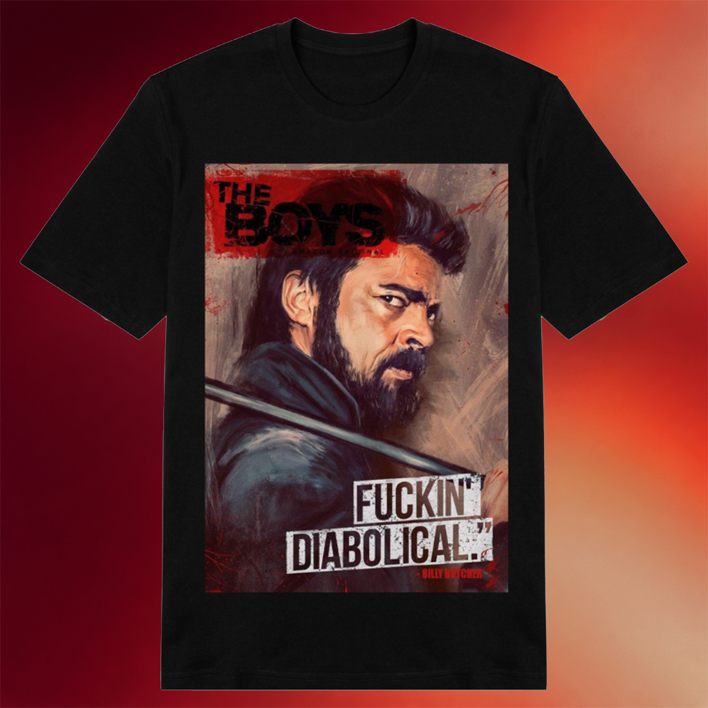The Boys Merch 2026 Fckin Diabolical New Design Shirt The Boys T-Shirts Gift For Brothers