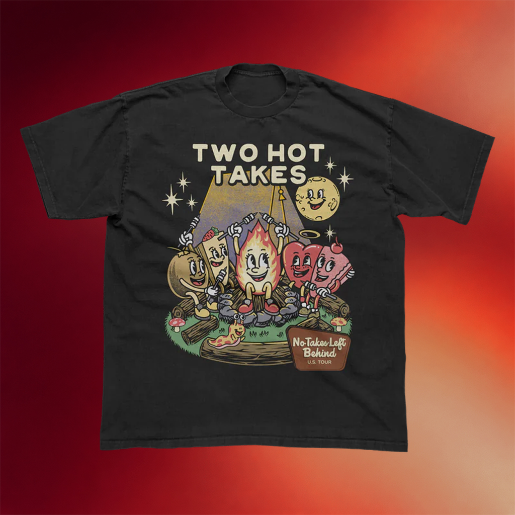Two Hot Takes Merch No Takes Left Behind T-Shirt Two Hot Takes Shirt Gifts For Friends